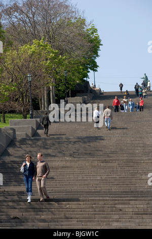 Ukraine,Odessa,Potemkin,Potyomkin,stairs,steps Stock Photo