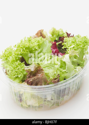 Salad in glass jar stock image. Image of lettuce, mixed - 50992379