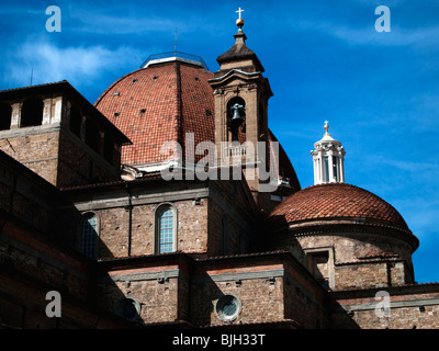 Basilica di San Lorenzo (Basilica of St Lawrence), Florence, Italy Stock Photo
