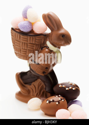 Assorted Easter sweets - Stock Photo