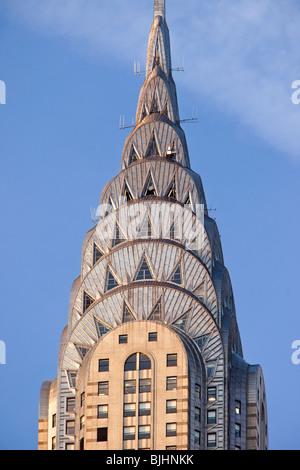 Chrysler Building in early morning light, New York City USA Stock Photo