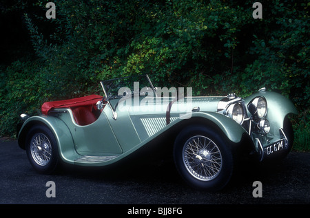 1937 Jaguar 100 SS Stock Photo