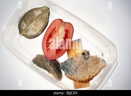 Mould on food Stock Photo