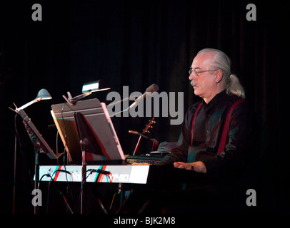 Keyboard Player Stock Photo