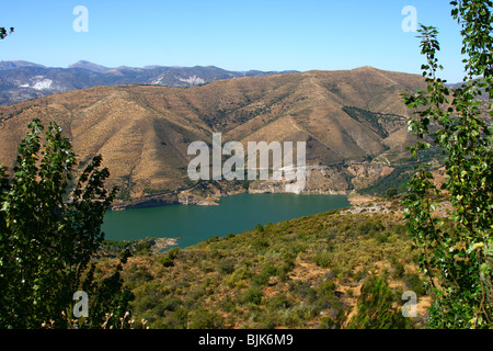 Lake in Sierra Nevada, Spain Stock Photo