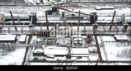 Aerial photo, opening ceremony of Ruhr2010, European Capital of Culture, Essen, Ruhr area, North Rhine-Westphalia, Germany, Eur Stock Photo