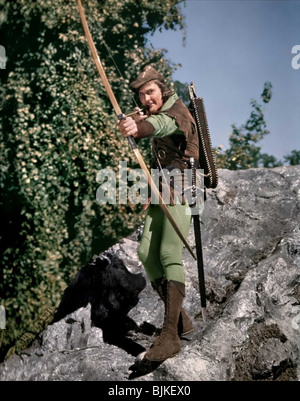 THE ADVENTURES OF ROBIN HOOD (1938) ERROL FLYNN MICHAEL CURTIZ (DIR) ARH 001CP Stock Photo