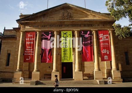 Art Gallery of South Australia in Adelaide, South Australia, Australia Stock Photo