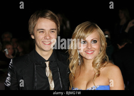 JACK P. SHEPHERD & TINA O'BRIEN NATIONAL TELEVISION AWARDS 2007 THE ROYAL ALBERT HALL LONDON ENGLAND 31 October 2007 Stock Photo