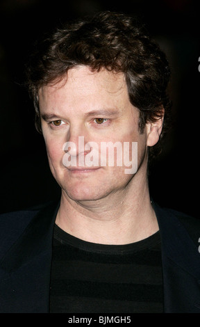 COLIN FIRTH THE WORLD PREMIERE OF ST.TRINIANS THE EMPIRE LEICESTER SQUARE LONDON ENGLAND 10 December 2007 Stock Photo