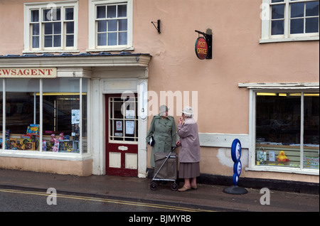 Clare Village Suffolk England Uk Gb Stock Photo - Alamy