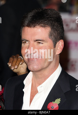 SIMON COWELL NATIONAL TELEVISION AWARDS 2008 THE ROYAL ALBERT HALL LONDON ENGLAND 29 October 2008 Stock Photo