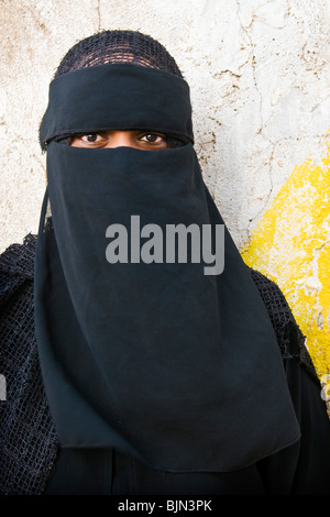 Woman, Massawa, Eritrea Stock Photo