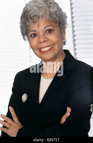 Mature Ethnic Businesswoman Portrait Stock Photo