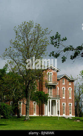 White Hall mansion/home of Cassius Marcellus Clay, Richmond, Kentucky Stock Photo