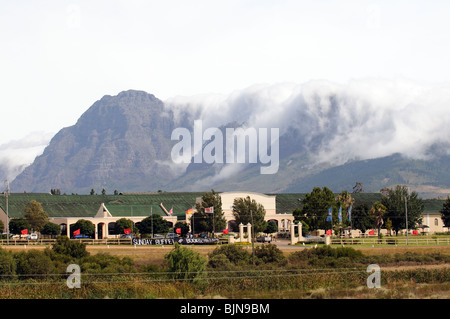 Simonsvlei International winery alongside the N1 highway Paarl western Cape South Africa Stock Photo