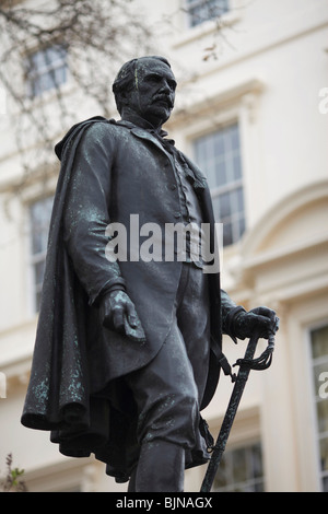 Bronze statue of John laird Mair first Baron Lawrence British hero of ...