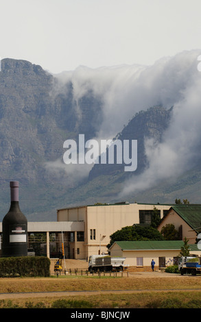 Simonsvlei International winery alongside the N1 highway Paarl western Cape South Africa Stock Photo