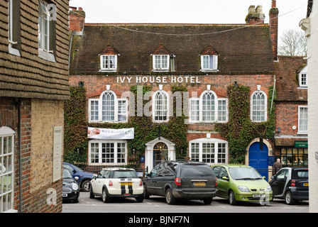 The Ivy House Hotel on Marlborough High Street, Marlborough, Wiltshire, England, UK Stock Photo