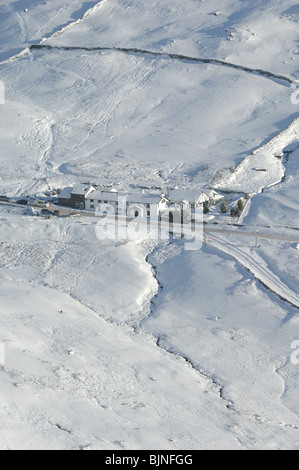 Kirkstone Pass and 'The Struggle' from Snarker Pike, Lake District Stock Photo