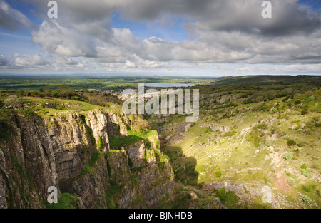 Cheddar Gorge, Somerset, UK Stock Photo