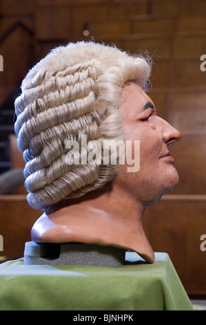 Bach bust, Berlin, Germany Stock Photo