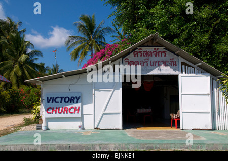 Victory Church Ban Tai Koh Phangan Thailand Stock Photo