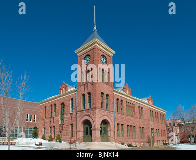 The Old Coconino County Courthouse in Flagstaff, Arizona. Stock Photo