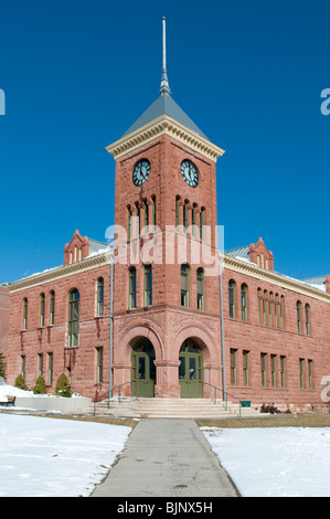 The Old Coconino County Courthouse in Flagstaff, Arizona. Stock Photo