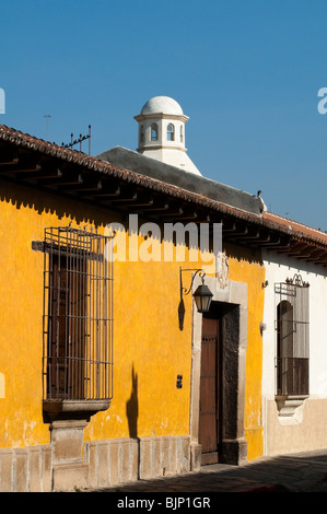 Colonial buildings, Antigua, Guatemala. Stock Photo