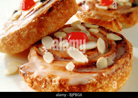 Danish pastry food photos Stock Photo