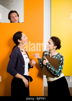 Businesspeople working Stock Photo