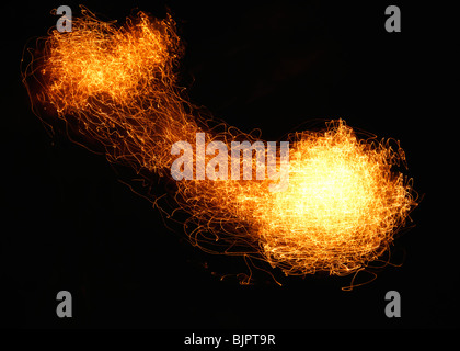 fireball energy Stock Photo