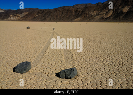 Scenic view of Racetrack Playa in Death Valley, California state Stock Photo