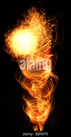 fireball energy Stock Photo