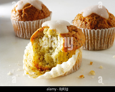 Lemon muffin food photos Stock Photo