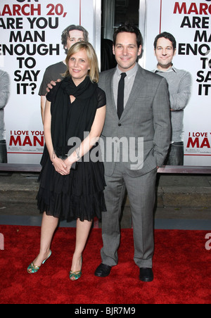 JULIE YAEGER PAUL RUDD I LOVE YOU MAN LOS ANGELES PREMIERE LOS ANGELES CA USA 17 March 2009 Stock Photo