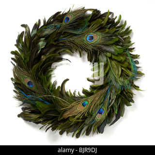 Close-up Feather Blue Green Pattern Peacock Bird