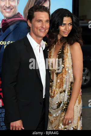 Camila Alves and Matthew McConaughey. 5 April, 2009, Las Vegas, CA ...