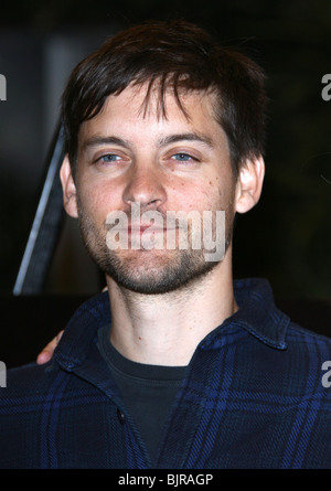 TOBEY MAGUIRE THE GREATEST LOS ANGELES PREMIERE HOLLYWOOD LOS ANGELES CA USA 25 March 2010 Stock Photo