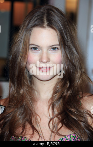 BEHATI PRINSLOO VICTORIA SECRET LAUNCH OF HEAVENLY BLOOM FRAGRANCE & PINK BODY VEGAN BODY CARE LOS ANGELES CA USA 10 March 2 Stock Photo