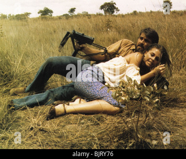 HIGH RISK - 1981 American Cinema film with James Brolin and Lindsay Wagner Stock Photo