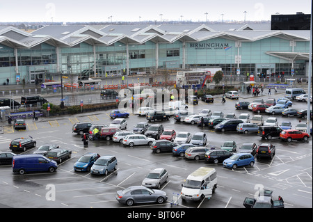 Birmingham Airport and Short Stay carpark Stock Photo - Alamy