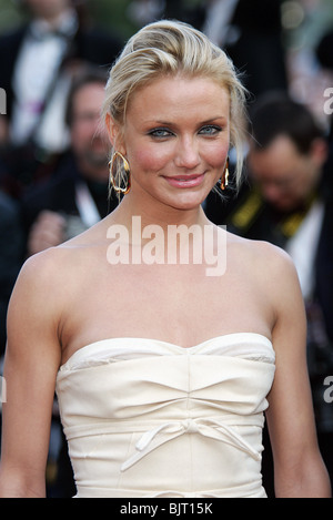 CAMERON DIAZ CANNES FILM FESTIVAL 2004 CANNES FRANCE 15 May 2004 Stock Photo