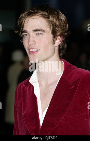 ROBERT PATTINSON HARRY POTTER & THE GOBLET OF FIRE FILM PREMIER ODEON LEICESTER SQUARE LONDON ENGLAND 06 November 2005 Stock Photo