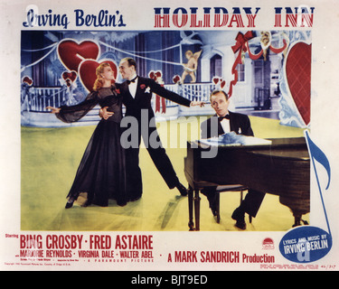 HOLIDAY INN - 1942 Paramount film with Bing Crosby and Fred Astaire Stock Photo