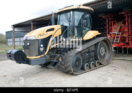 CAT Challenger tracked tractor vehicle Stock Photo