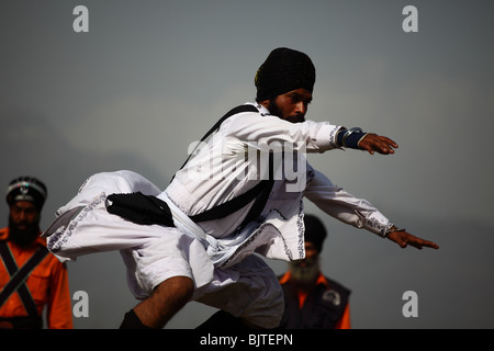 Holla Mohalla,Festival,Traditional,Indian,People,Anandpur Sahib, Punjab,Panjab Stock Photo