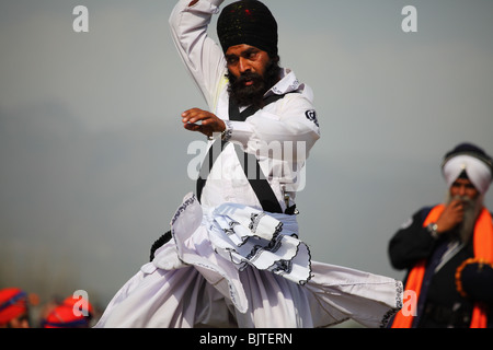 Holla Mohalla,Festival,Traditional,Indian,People,Anandpur Sahib, Punjab,Panjab Stock Photo