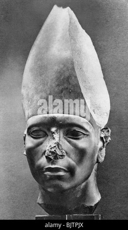 Amenemhat III (1854 BC-1808 BC), Ancient Egyptian Pharoah, c1820 BC (1936). Artist: Unknown Stock Photo